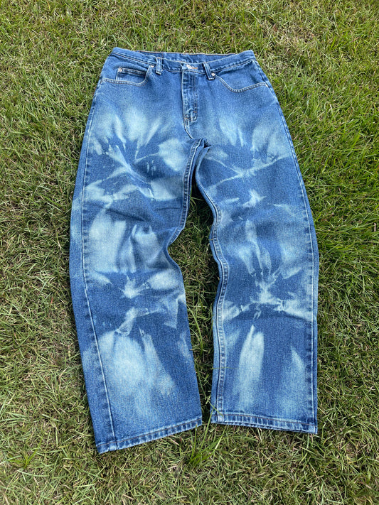 1/1 Bleached Blue Jeans 32x30